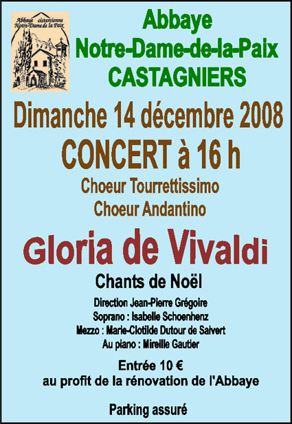 Concert à Castagniers